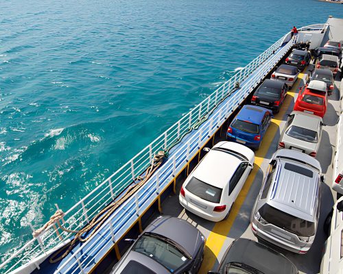 Kirim mobil via kapal kargo